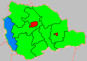 Малецкі сельсавет на карце