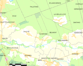 Map commune FR insee code 39026.png