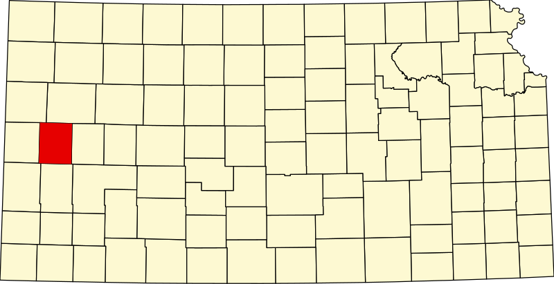 صورة:Map of Kansas highlighting Wichita County.svg