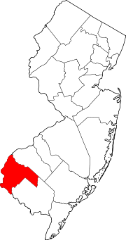 Map of New Jersey highlighting Salem County.svg