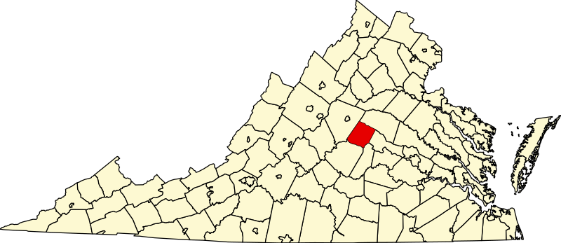 File:Map of Virginia highlighting Fluvanna County.svg