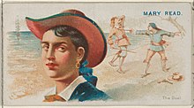 Mary Read, The Duel, from the Pirates of the Spanish Main series (N19) for Allen & Ginter Cigarettes MET DP835033 Mary Read, The Duel, from the Pirates of the Spanish Main series (N19) for Allen & Ginter Cigarettes MET DP835033.jpg