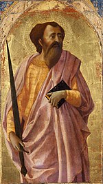Masaccio, polittico di pisa, san paolo, pisa 51x30 cm.jpg
