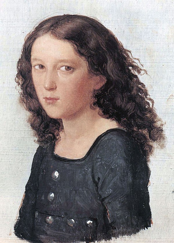 Felix Mendelssohn aged 12 (1821) by Carl Joseph Begas