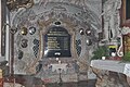 Kloster Metten, Gedenktafel für die verstorbenen Äbte, links