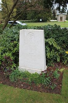 Monument to the crew of E24 at Hamburg Commonwealth War Graves Commission Cemetery Monument to HMS E24, Hamburg.JPG