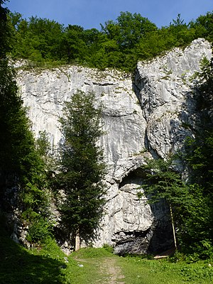 Býčí skála Mağarası