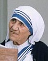Moder Teresa anlände till Calcutta denna dag för 94 år sedan.