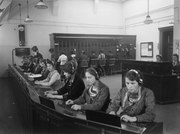 Telefonzentrale Zürich-Hottingen (Foto 1917)