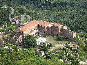 The Palace of Mystras, Peloponnese