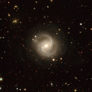 <span class="mw-page-title-main">NGC 438</span> Spiral galaxy in the constellation of Sculptor