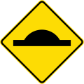 (W14-4/PW-39) Road bump