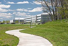 The new National Security Campus was opened in 2014 to replace the older site of the Kansas City Plant. Their main program is to extend the life of the W76 warhead. National Security Campus.jpg