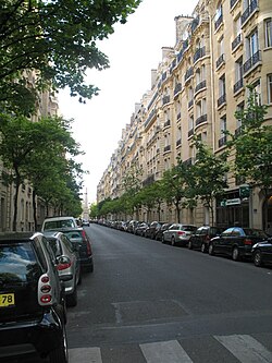 Rue Berteaux-Dumas i Neuilly