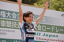 Nishi Kanako, japanischer Radfahrer 2.jpg