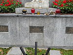 Polski: Nowy Sącz, ul. Rejtana. Cmentarz wojenny nr 350 z I wojny światowej (kwatera na cmentarzu komunalnym). This is a photo of a monument in Poland identified in WLM database by the ID 618983.