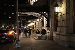 Oak Room (Plaza Hotel) entrance on 59th Street, Sept 2017.jpg