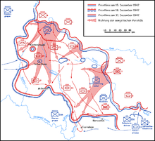 Operation Little Saturn. Note position of 3rd Guards Army, marked "3". Operation Little Saturn-de.png