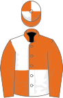 Orange and White (quartered), Orange sleeves