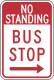 No standing bus stop, Philadelphia