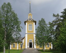 Pajala kyrka i juni 2015