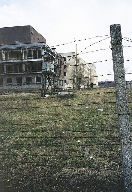 Abandoned military buildings in Paldiski, formerly a major Soviet navy base