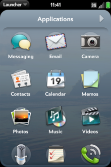 Palm webOS Launcher.png