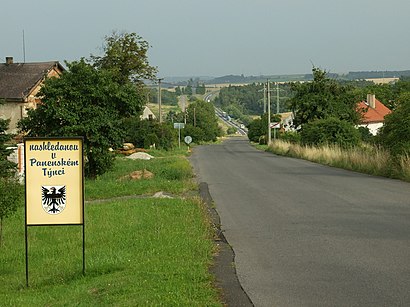 How to get to Panenský Týnec with public transit - About the place