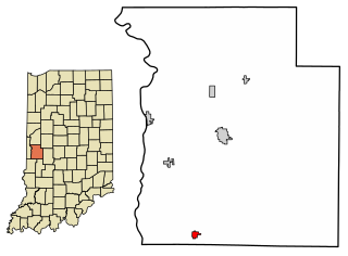 Rosedale, Indiana Town in Indiana, United States