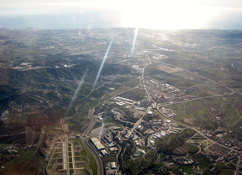 File:Parque Tecnológico de Andalucía, view from a plane, Andalucia, Spain.jpg