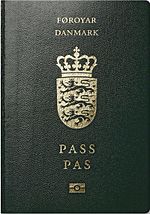 Passport holder for 2 passports