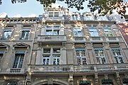 Hôtel Pauilhac, façade sur le boulevard de Strasbourg.