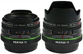 <span class="mw-page-title-main">Pentax DA 15mm Limited lens</span>