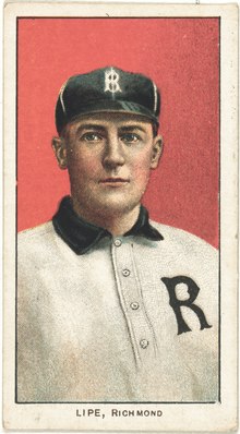 Perry Lipe, Richmond Team, baseball card portrait LCCN2008676901.tif