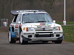 205 Turbo 16 au Race Retro 2008 en Angleterre.