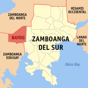 Mapa a pakabirukan ti Bayog