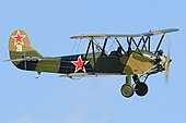 Polikarpov Po2 ‘28’ (G-BSSY) (27608907758).jpg