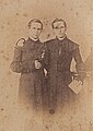 Portrait of Chodyński brothers (detail) by Karol Beyer.jpg
