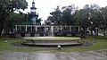 La plaza de España en Curitiba, Brasil construida en honor a la comunidad española en Curitiba.