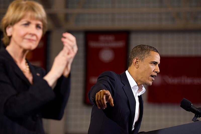 File:President Barack Obama delivers remarks at a Martha Coakley for U.S. Senate event at Northeastern University.jpg