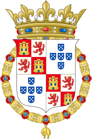 File:Private Coat of Arms of Infante Juan of Spain, Count of Montizón.svg