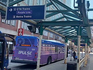 <span class="mw-page-title-main">Pace Pulse</span> Bus rapid transit system in Chicago