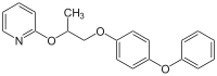 Kemia strukturo de piriproksifen