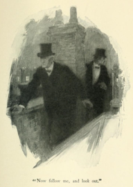Illustration d'Arthur J. Raffles et Bunny Manders pour la nouvelle No Sinecure d'Ernest William Hornung, 1907