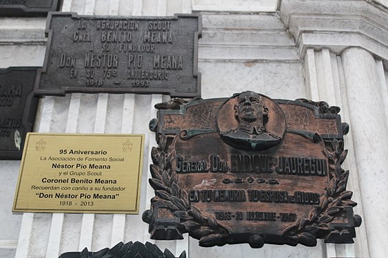 Sign in Recoleta Cemetery, Argentina