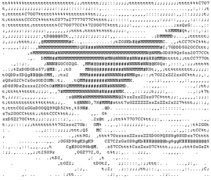 Monochromes ASCII-Art