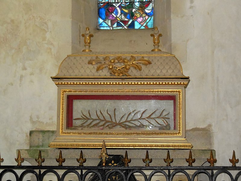 Reliquaire de saint Goustan, abbaye Saint-Gildas de Rhuys.