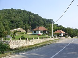 Ribarska Banja-pogled na del naselja