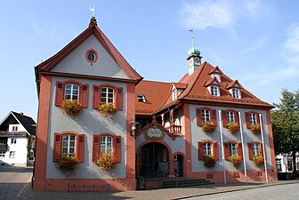 L'hôtel de ville de Riegel.