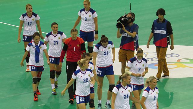 Russia women's national handball team at the 2016 Summer Olympics